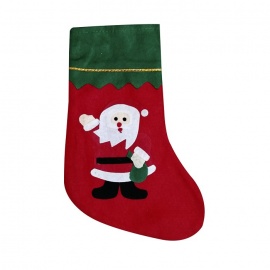 Noel Baba Figürlü Hediye Çorabı