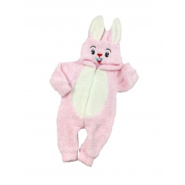 Bebek Tavşan Kostümü Pembe