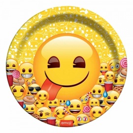 Emoji Partisi Karton Tabak