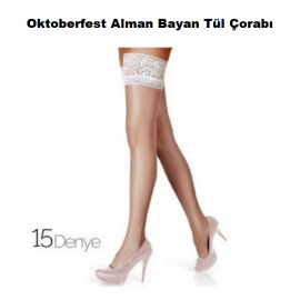 Oktoberfest Alman Bayan Tül Çorabı