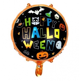 Halloween Baskılı Folyo Balon