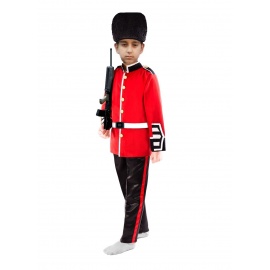 İngiliz Muhafız Asker Kostümü Çocuk 