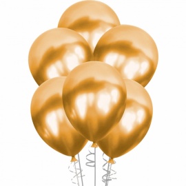 Altın Metalik Balon 25´li