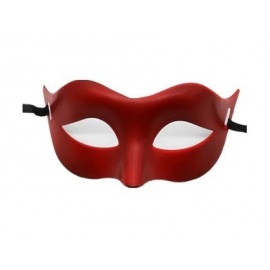 Venedik Balo Maskesi Kırmızı Renk
