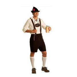 Oktoberfest Alman Erkek Kostümü