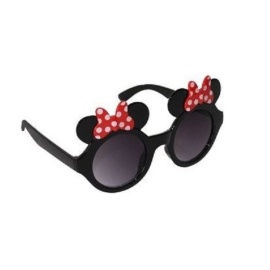 Minnie Mouse Parti Gözlük Siyah