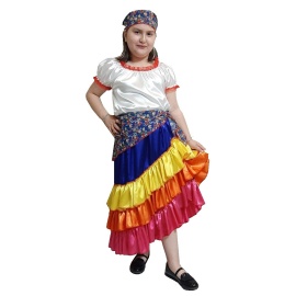 Romanya Kostümü Kız Çocuk 