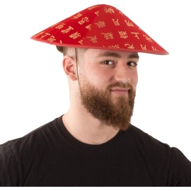 Çinli Şapkası Kırmızı
