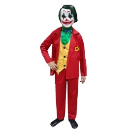 Kırmızı Joker Kostümü Çocuk