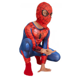 Örümcek Adam Kostümü Kaslı Spiderman Lisanslı