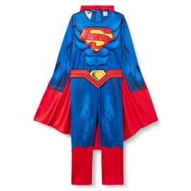 Superman Kostümü Kaslı Lisanslı