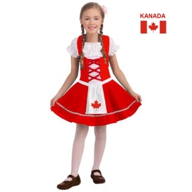 Kanada Kostümü Kız Çocuk