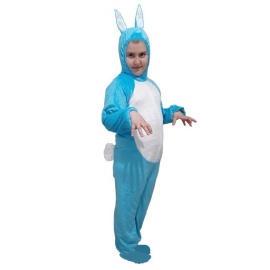 Tavşan Kostümü Mavi Çocuk