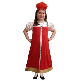 Rusya Kostümü Kız Çocuk