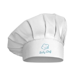 Chef Baskılı Erkek Bebek Aşçı Şapkası