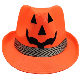 Halloween Parti Şapkası Fötr Turuncu