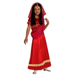Hintli Kostümü Kız Çocuk