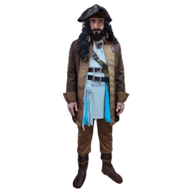 Jack Sparrow Kostümü Yetişkin
