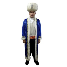 Osmanlı Padişah Kostümü Mavi