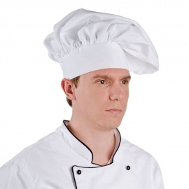 Aşçı Şapkası Yetişkin Beyaz