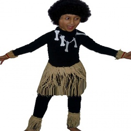 Afrikalı Kostümü Çocuk