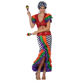Latin samba Dans Kostümü