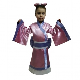 Japon Kimono Kostümü Kız Çocuk 