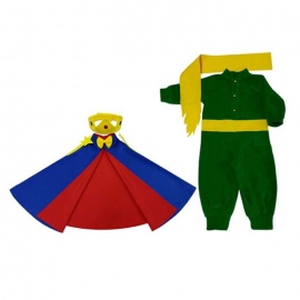 Küçük Prens Pelerin ve Kostüm Seti Çocuk