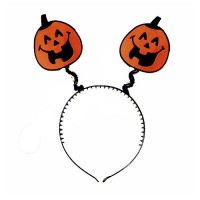 Halloween Balkabağı Figürlü Taç