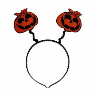 Halloween Balkabağı Figürlü Taç