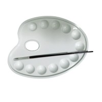 Resim Palet Fırça Seti