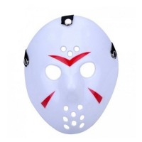 Jason Maskesi Kırmızı Şeritli