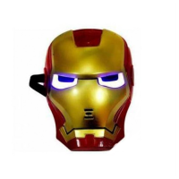 Demir Adam İron Man Maskesi Işıklı