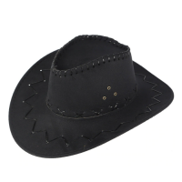 Kovboy Şapkası Nubuk Siyah