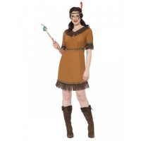 Kızılderili Kostümü Bayan