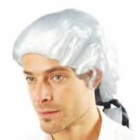 Dönem Peruk Barrister Peruğu Yargıç Peruk