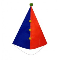 Palyaço Şapkası Renkli Kukuleta