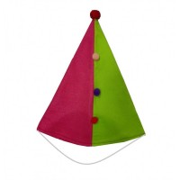 Palyaço Şapkası Renkli Kukuleta