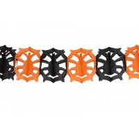 Halloween Örümcek Kağıt Asma Süs