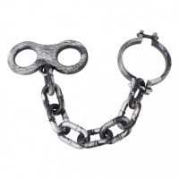 Mahkum Kelepçesi El ve Boyun Prangası Plastik