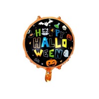 Halloween Baskılı Folyo Balon