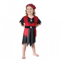 Korsan Kostümü Kız Çocuk