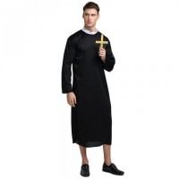Halloween Rahip Kostümü