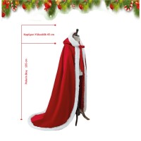 Yılbaşı Pelerini Kadife Lüx