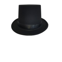 Melon Parti Şapkası Siyah Plastik Çocuk 