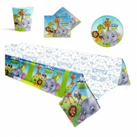 Jungle Club Safari Doğum Günü Seti 8 Kişilik