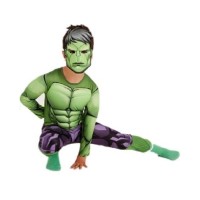 Hulk Kaslı Lisanslı Çocuk Kostümü 