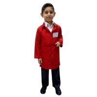 Bakkal Önlüğü Kırmızı Renk