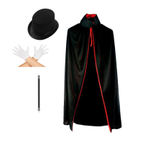 Sihirbaz Pelerin Set Yetişkin