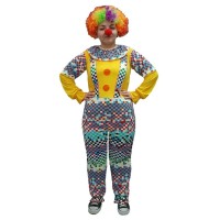 Askılı Tulum Palyaço Yetişkin